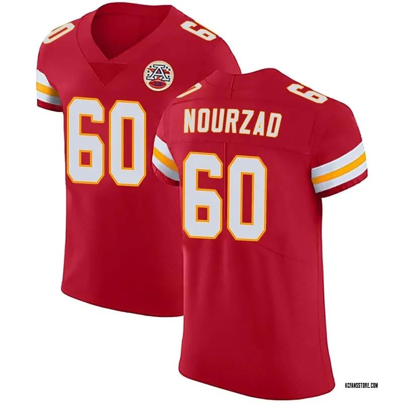 Men's Red Elite Hunter Nourzad Kansas City Team Color Vapor Untouchable Jersey