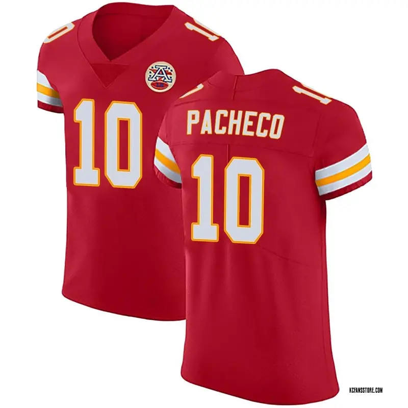 Men's Red Elite Isiah Pacheco Kansas City Team Color Vapor Untouchable Jersey