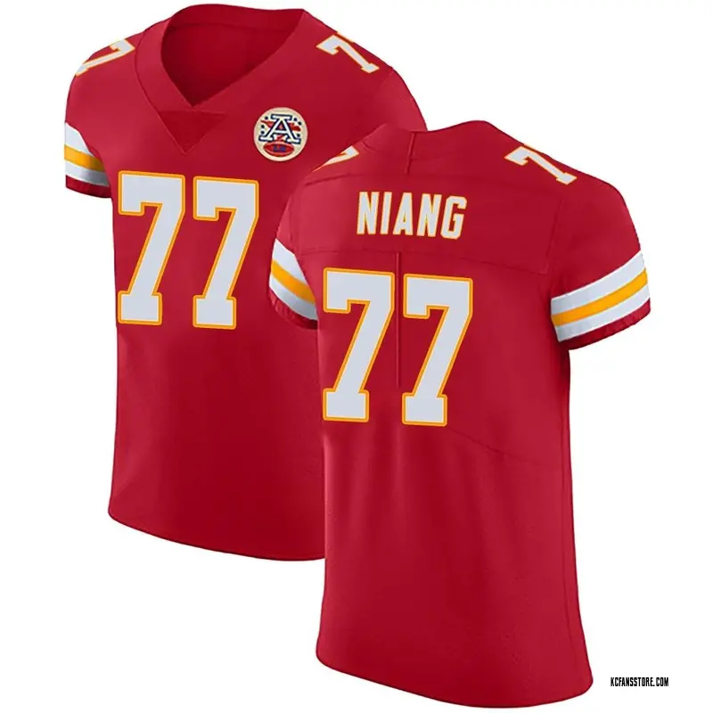 Men's Red Elite Lucas Niang Kansas City Team Color Vapor Untouchable Jersey
