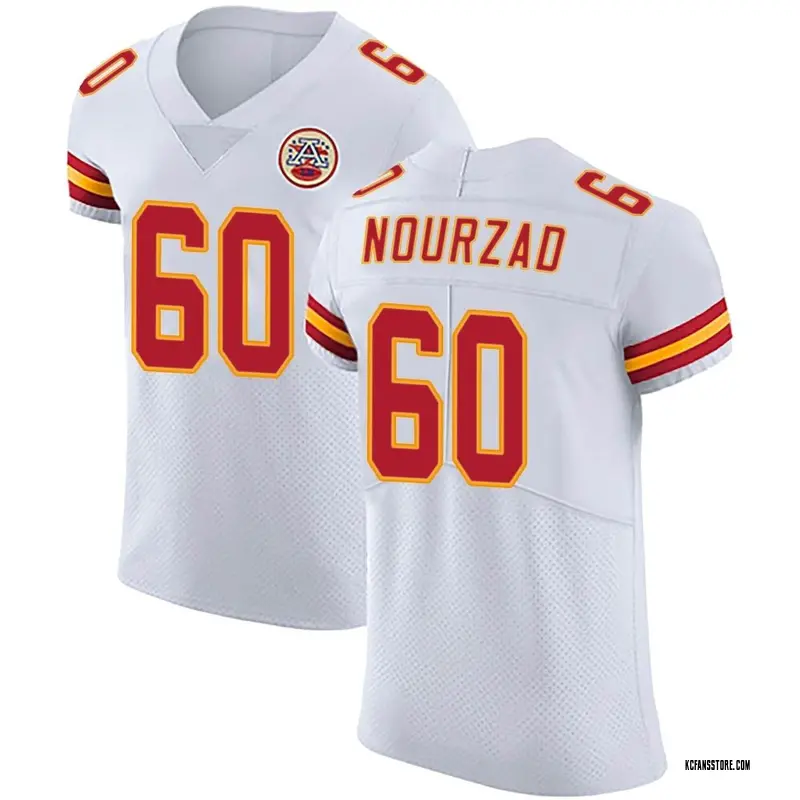 Men's White Elite Hunter Nourzad Kansas City Vapor Untouchable Jersey