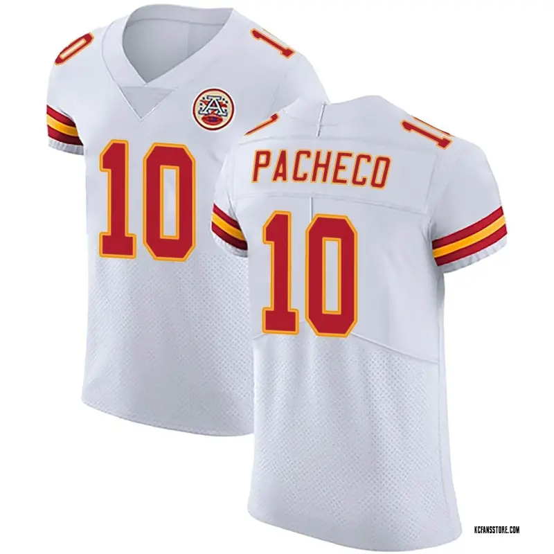 Men's White Elite Isiah Pacheco Kansas City Vapor Untouchable Jersey