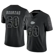 Youth Black Limited Hunter Nourzad Kansas City Reflective Jersey